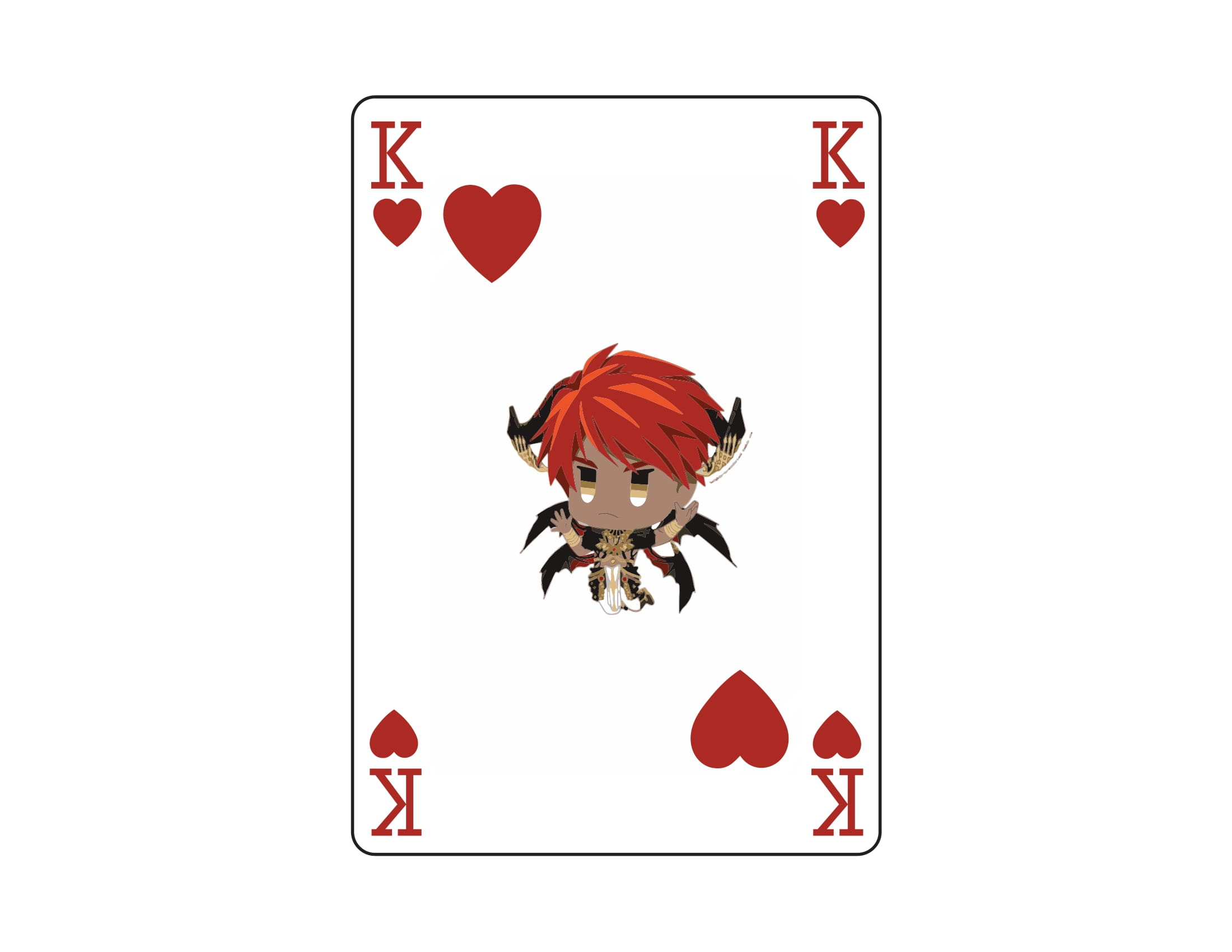 Obey Me: Diavolo Playing Card